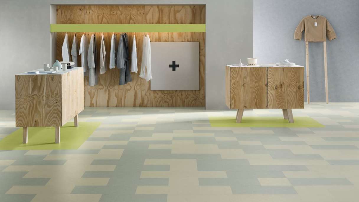 planeo linoleum click Linoklick - Ombra d'argento 60x30cm - 633860