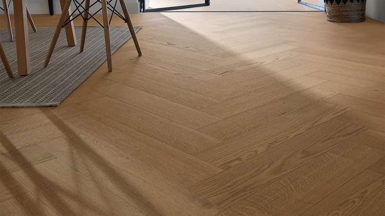 MEISTER Lindura pavimento in legno HS 500 - 20233 Rovere classico marrone argilla laccato ultra opaco 700 x 140 x 11 mm (500010-0700140-20233)