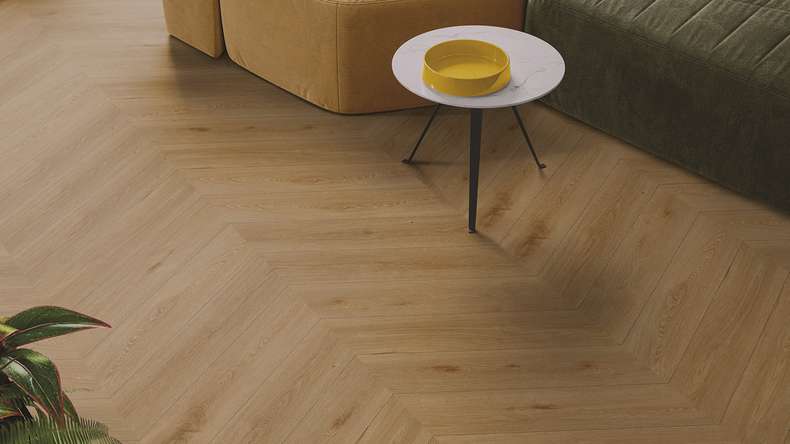 Gerflor Klick Vinyl Rigid - Creation 55 Clic Acoustic HB Aquinoah Honey | Isolamento acustico integrato (41921706)