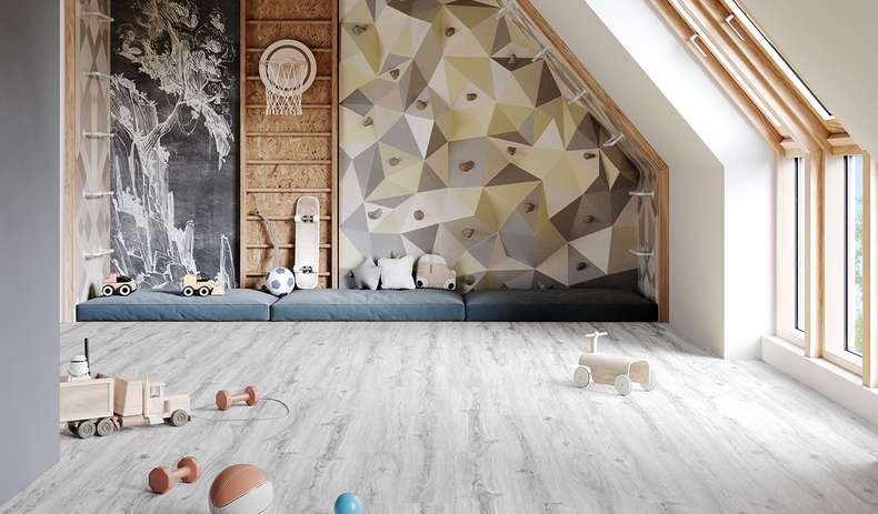 planeo Vinile ad incastro - Rigid Ice Oak 5G | Made in Germany (100P1007-N)