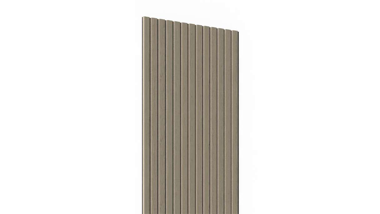 pannelli acustici planeo - rovere grigio 2480 x 600 x 21,5 mm | ignifugo