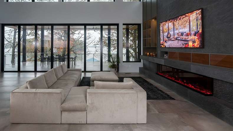 planeo EVOLITH Slate&Stone - Rivestimento in pietra naturale Stellar Void 1220 x 610 mm