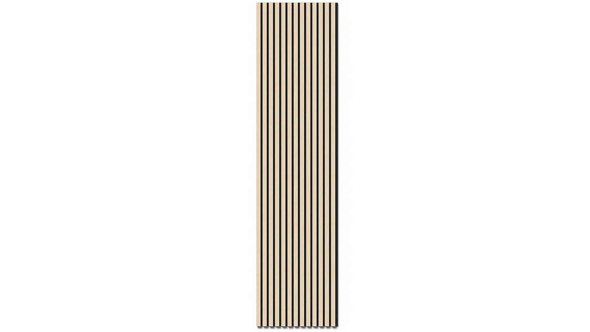 pannelli acustici planeo - rovere bianco 2480 x 600 x 21,5 mm | ignifugo