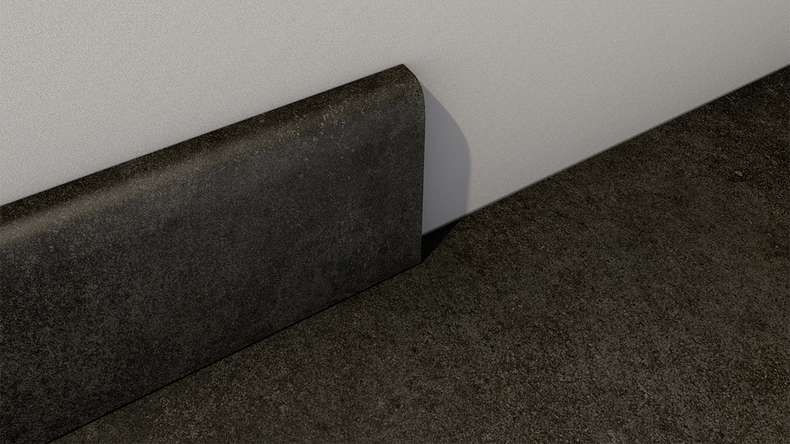 Gerflor Battiscopa in vinile - Tavla Dark 10 x 60 x 2000 mm (6086S199)