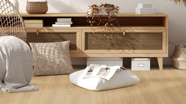 Gerflor Klick Vinyl - Senso Premium Rigid Acoustic Meadow honey | Isolamento acustico integrato (39471540)