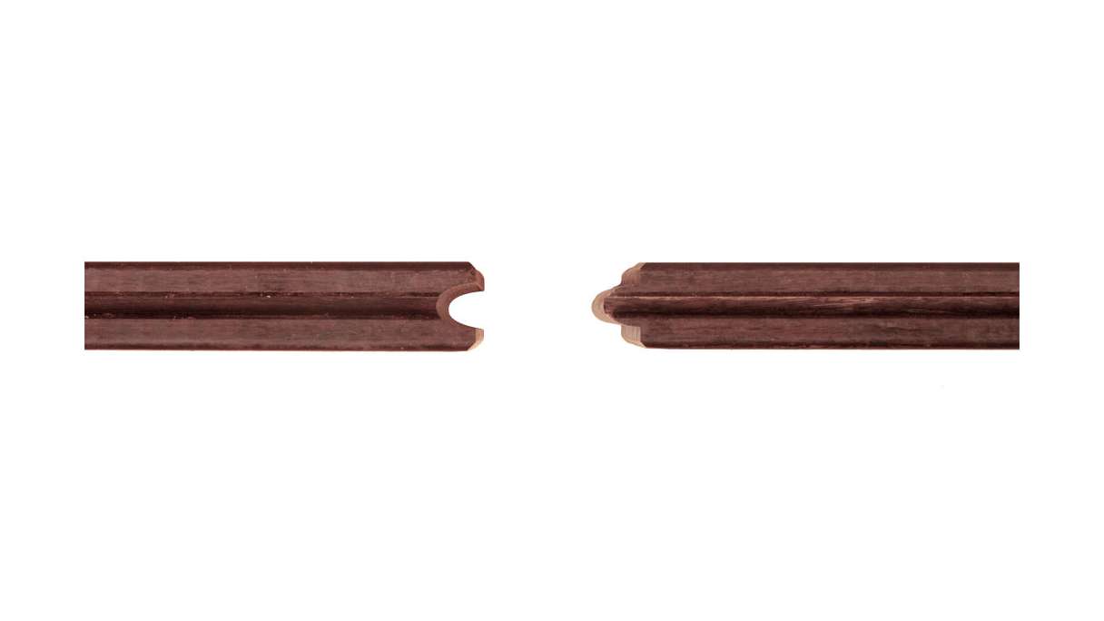 planeo legno per esterni - bambù scuro - liscio/scuro