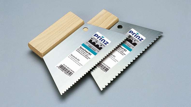 Dentellatura a spatola Prinz A2 180mm