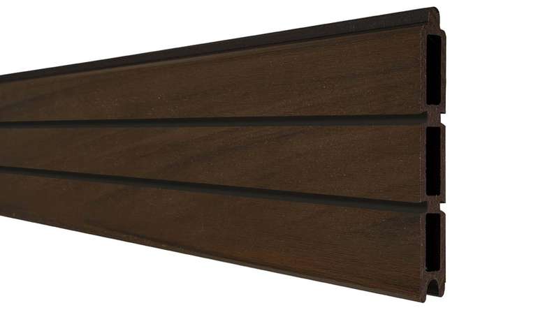 planeo Gardence Trendy - Recinzione in BPC rombo Noce coex 180 x 180 cm