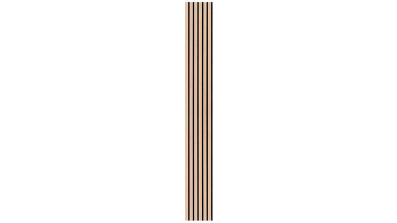 Skaben Pannelli acustici SilentWall Comfort - rovere marrone chiaro - 250 x 30 cm
