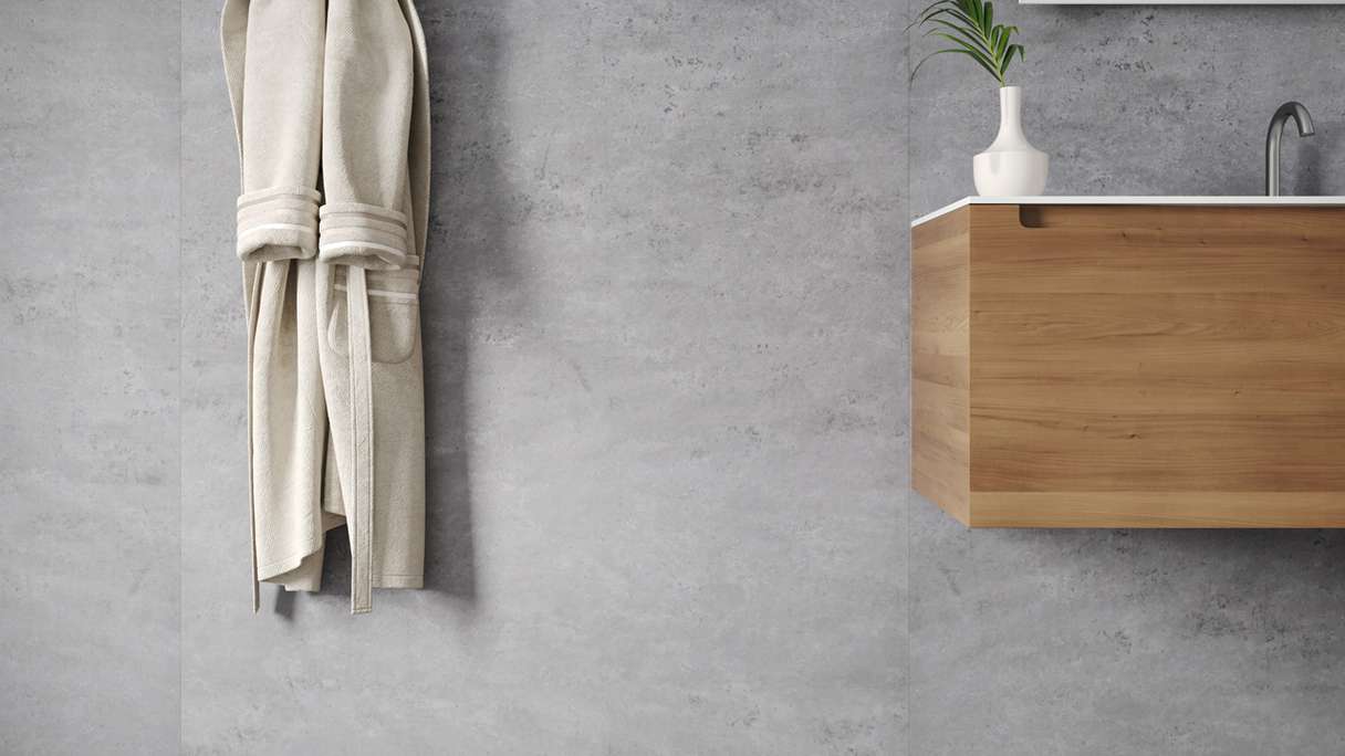 Planeo Wallboard - Calcestruzzo Grigio Scuro Opaco - vari formati