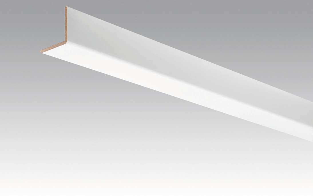 Battiscopa MEISTER battiscopa angolari Uni bianco lucido DF 324 - 2380 x 33 x 3,5 mm (200035-2380-00324)
