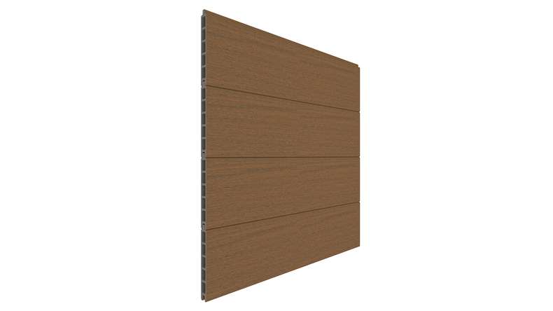 planeo INFINITY - Recinzione a innesto WPC CoEx Burma Teak 176 x 183 cm