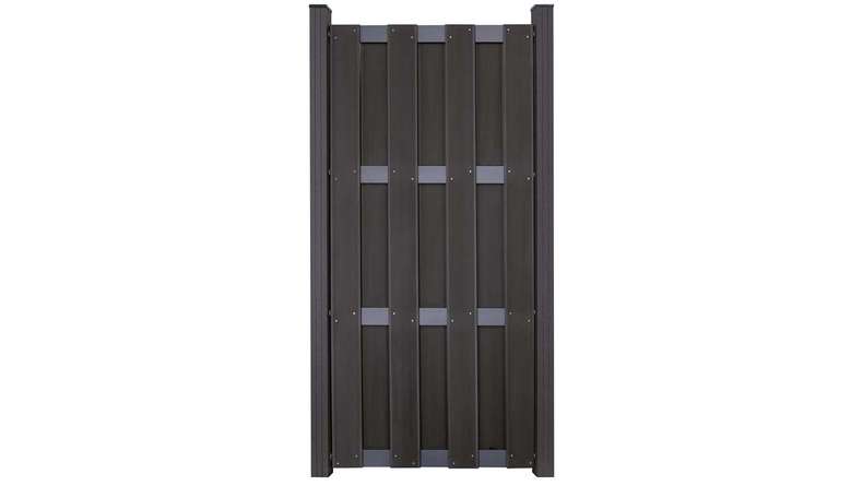planeo Gardence Premade - Recinzione in BPC Verticale 84,3 x 180 cm