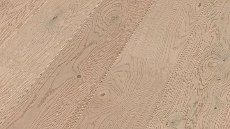 MEISTER Lindura pavimento in legno HD 400 - 08937 Rovere crema vivo bianco laccato ultra opaco 2200 x 205 x 11 mm (500214-2200205-08937)