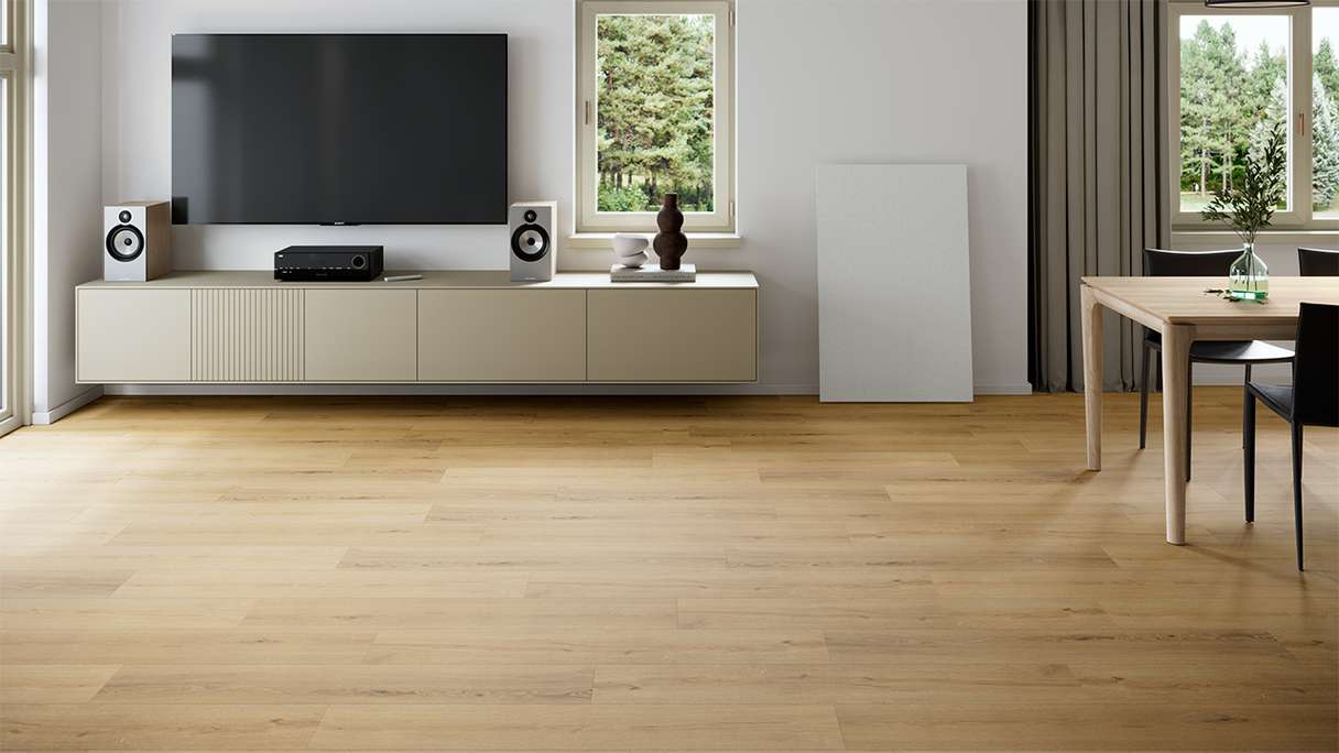 planeo Vinile rigido a incastro - Rovere Bricklane | Isolamento acustico integrato (DF-K-232-055)