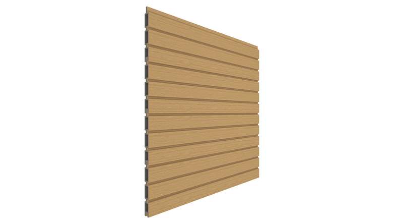 planeo LINEA - Recinzione a rombi in WPC CoEx Sand 176 x 183 cm