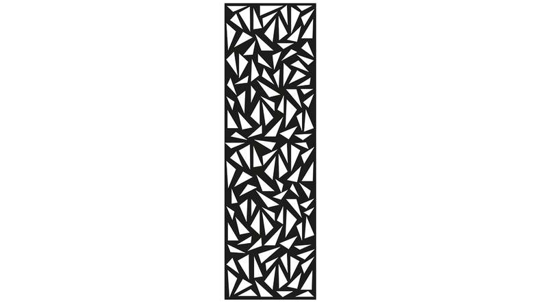 planeo Gardence - Elemento di design Triangolo Antracite | DB703 60 x 180cm