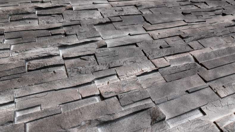 pannello di facciata planeo effetto pietra - NoviStone Lava 1054 x 334 mm