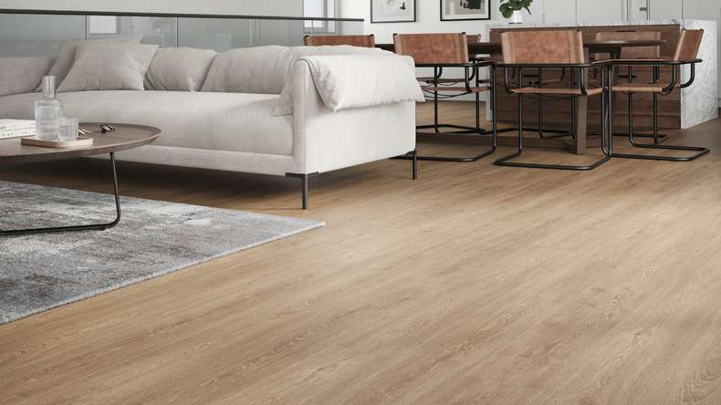 SKAVA Rigido Vinile ad incastro - Home Mud Oak | isolamento acustico integrato (LO-1110)