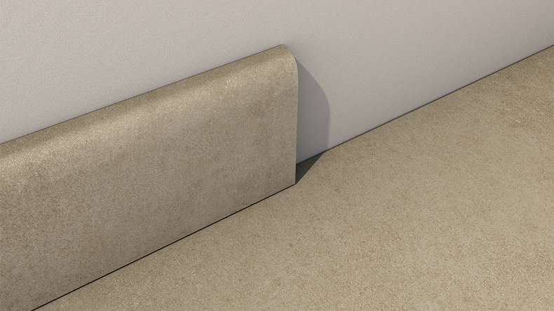 Battiscopa in vinile Gerflor - Tavla Beige 10 x 60 x 2000 mm (6086S178)