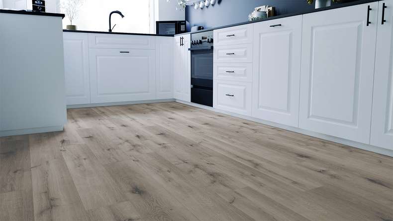SKAVA Rigido Vinile ad incastro - Home Grey Oak | isolamento acustico integrato (LO-1090)