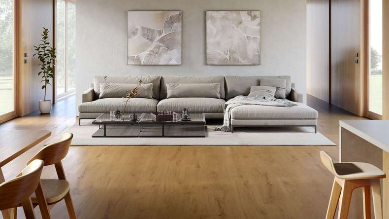 vinile adesivo planeo - Woodline Classic Oak | goffratura sincronizzata (PLDD2570-ECL)