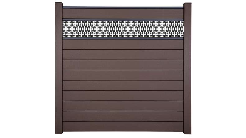 planeo Gardence Strong - recinzione a innesto BPC Oriental Terra 180 x 180 cm