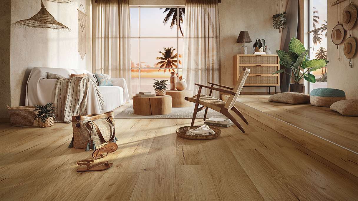 MEISTER design flooring dryback vinile DD 155 - 20081 Sunset lounge Struttura legno naturale (400048-1226186-20081)