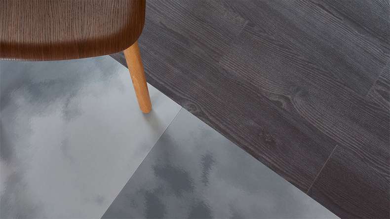 Vinile adesivo Forbo Allura Wood 70 - Frassino indaco 750 x 150 mm (63666DR7)