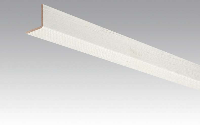 Battiscopa MEISTER Battiscopa ad angolo in pino bianco artico 4099 - 2380 x 33 x 3,5 mm (200035-2380-04099)