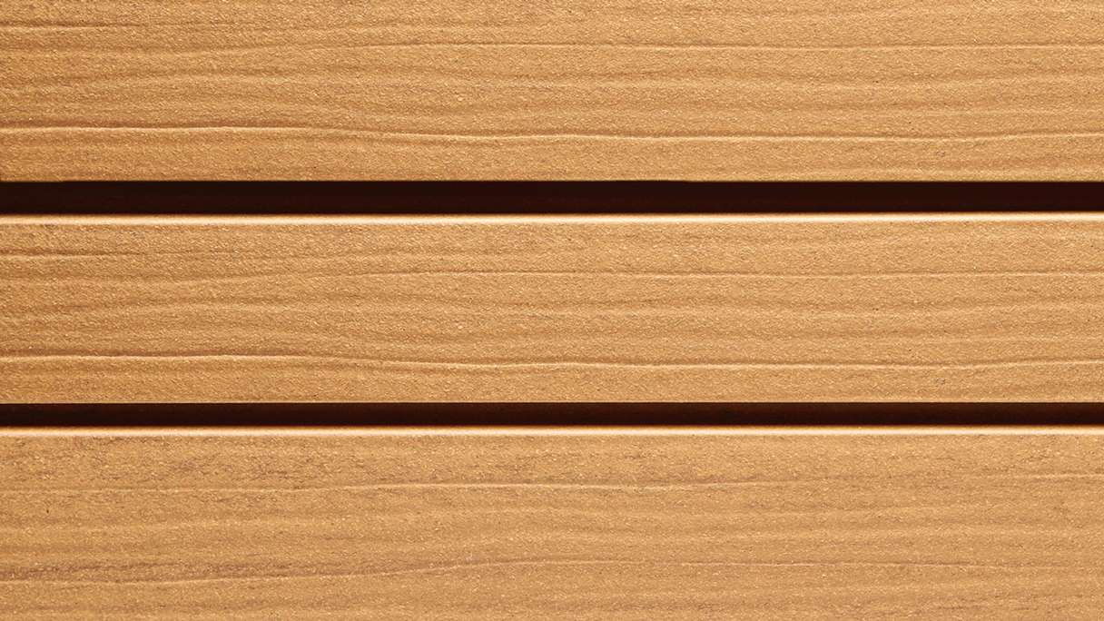 planeo Fassado - WPC rombo striscia facciata rivestimento Prime rovere marrone