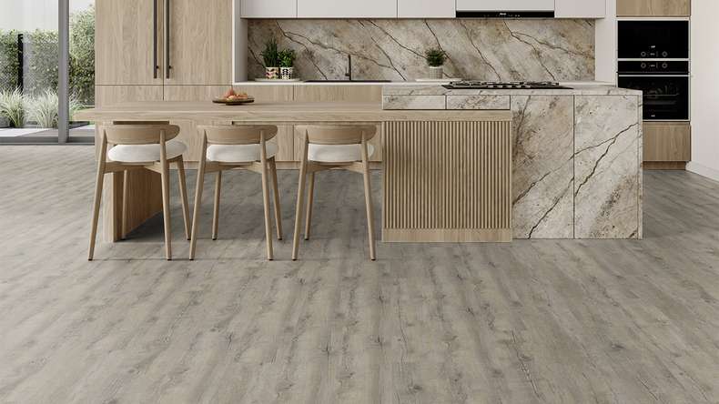 Gerflor Klick Vinyl - Senso Premium Rigid Acoustic Pecan | Isolamento acustico integrato (39470511)