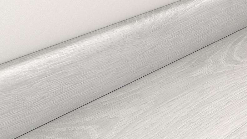 Gerflor Battiscopa in vinile - Bohem Grigio chiaro 10 x 60 x 2000 mm (6086S195)