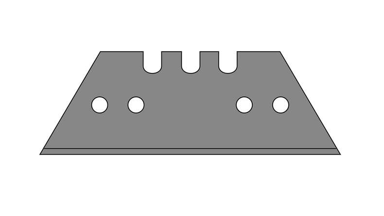 lama trapezoidale professionale planeo | 10 pz.
