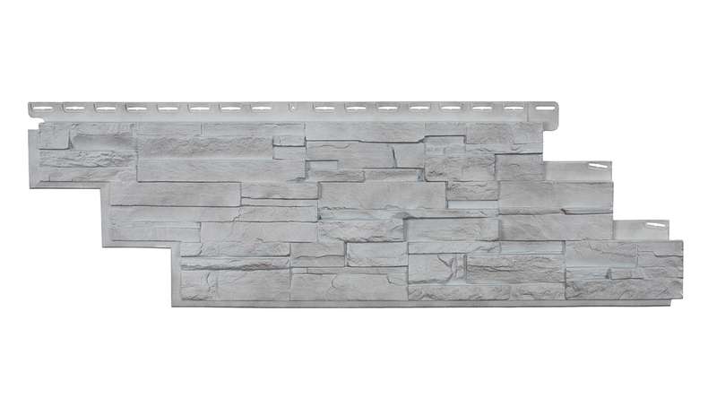 pannello di facciata planeo effetto pietra - NoviStone Travertino 1054 x 334 mm