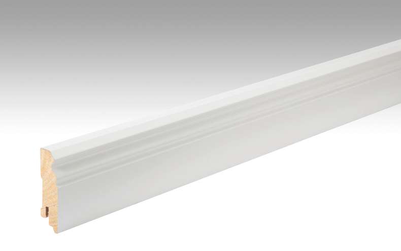 Battiscopa MEISTER Bianco DF (RAL 9016) 2266 - 2380 x 60 x 18 mm (200019-2380-02266)