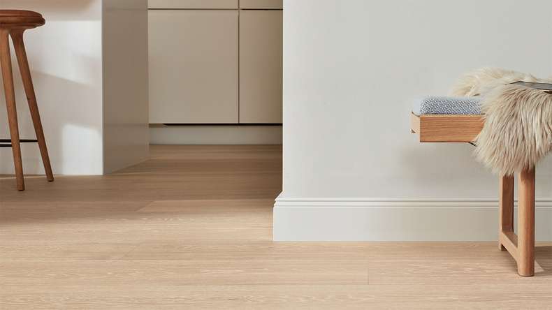 MEISTER Lindura pavimento in legno HD 400 - 08922 Rovere naturale champagne laccato ultra opaco 2200 x 270 x 11 mm (500214-2200270-08922)