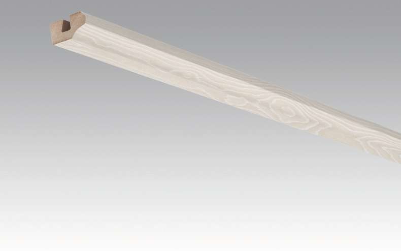 Battiscopa MEISTER Battiscopa a soffitto Bordi per soffitti Pine-Crème 102 - 2380 x 38 x 19 mm (200031-2380-00102)