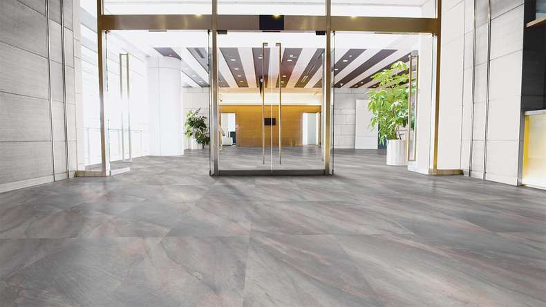 Forbo Allura Materiale 55 Vinile adesivo - Pietra naturale rosa (63691DR5)