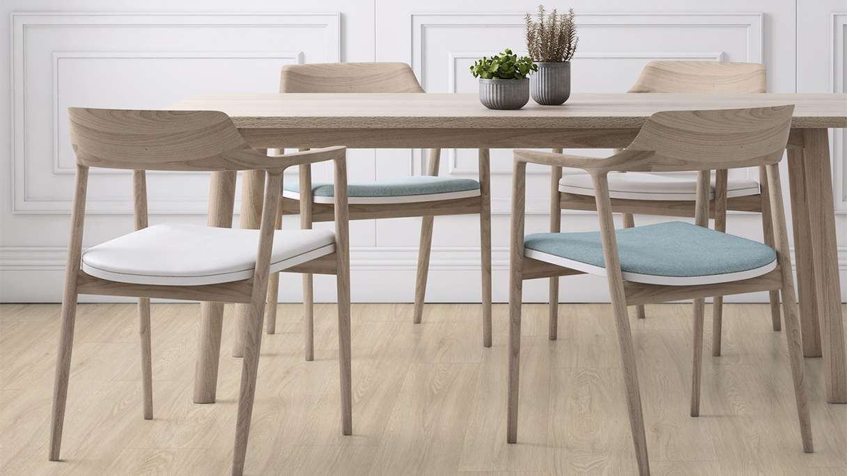 Gerflor Vinile ad incastro - Virtuo 55 Rigid Acoustic EIR Blomma Light | isolamento acustico integrato (39061464)