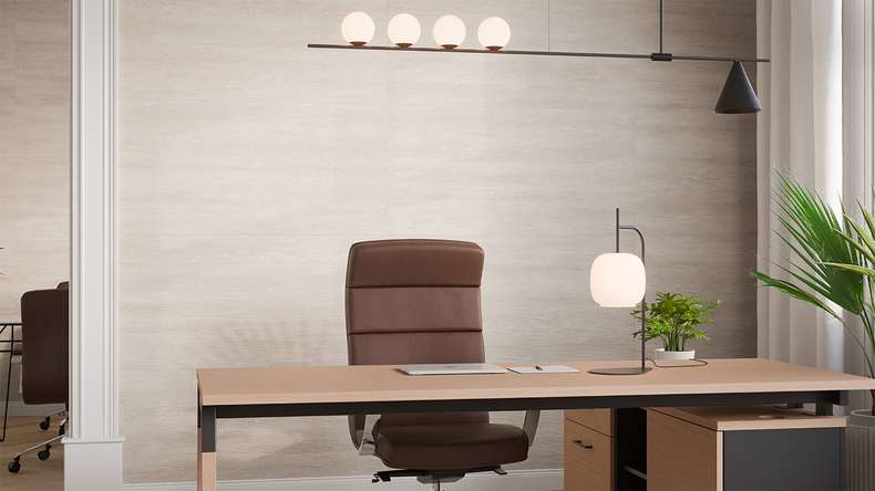 rivestimento planeo SPC - CeraRock Tile Stripes Travertino chiaro 120 x 60 cm