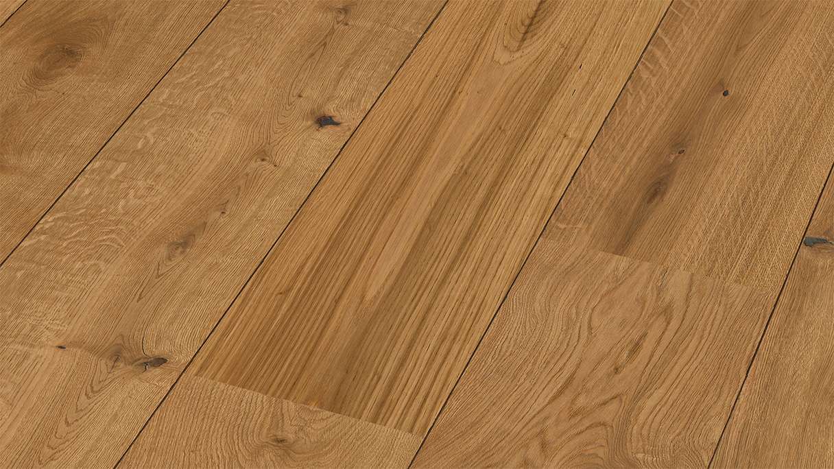MEISTER Lindura pavimento in legno HD 400 - 08904 Rovere autentico oliato naturale 2200 x 270 x 11 mm (500213-2200270-08904)