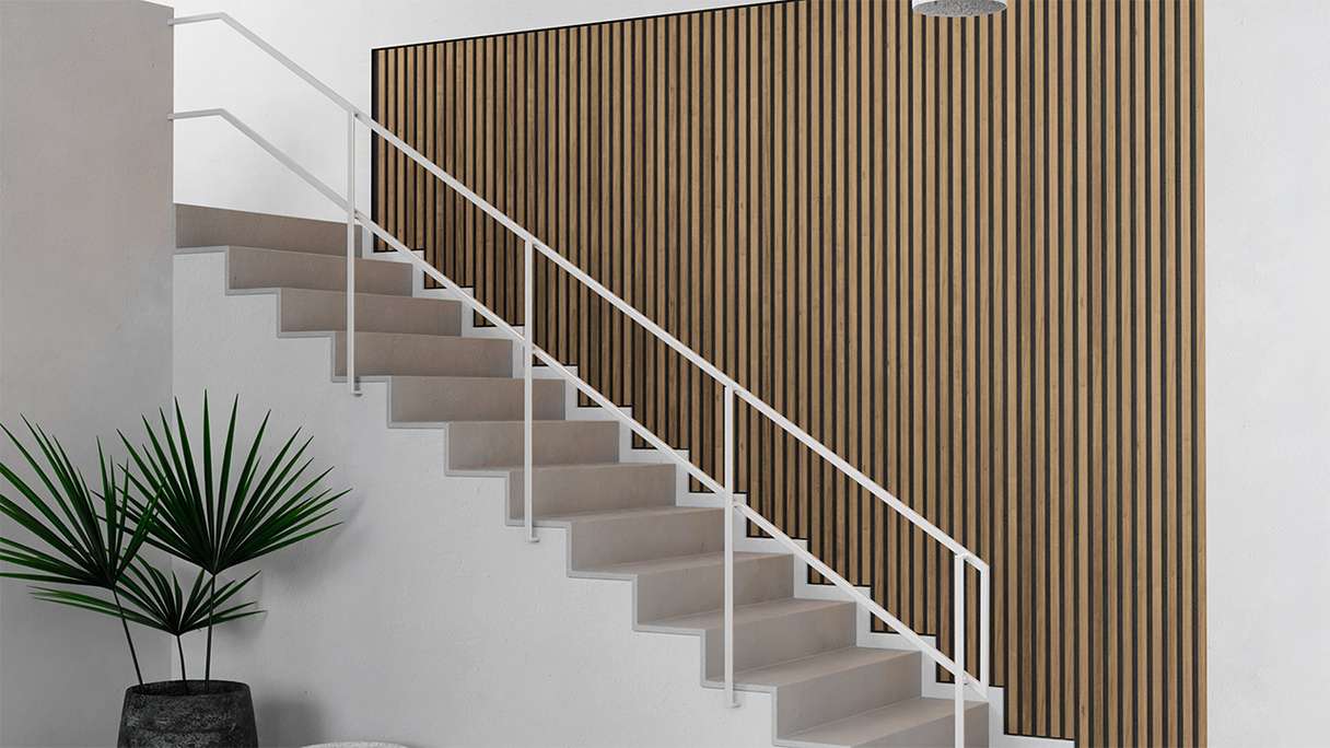 planeo pannelli acustici Pro - Rovere rustico - 250 x 60 cm