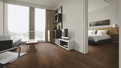 Vinile adesivo Forbo Allura Wood 70 - Terra Ash 750 x 150 mm (63663DR7)