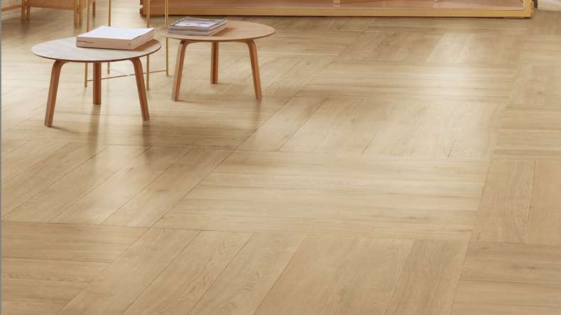 Vinile adesivo planeo - SilentIQ Wood 2in1 per uso commerciale Lunessa | Isolamento acustico integrato (F-DW-SIQ-10080)