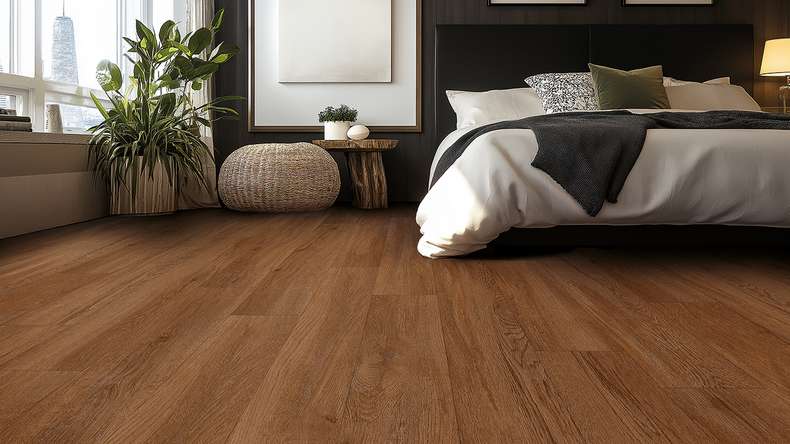 Vinile adesivo Gerflor - Creation 30 Quartet Marrone scuro