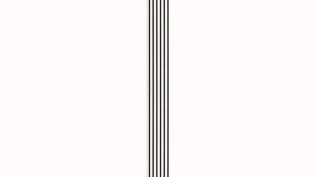 Skaben Pannelli acustici SilentWall Comfort - rovere bianco - 250 x 30 cm