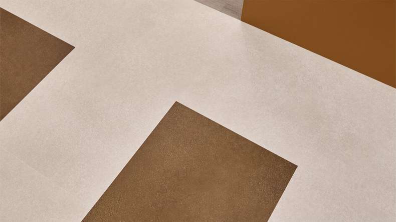 Forbo Allura Materiale 55 Vinile adesivo - Ceramica maculata ruggine (63724DR5)