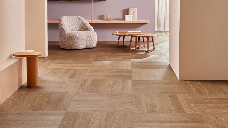 Forbo Allura Wood 55 vinile adesivo - Rovere elegante ambrato (600168DR5_con)