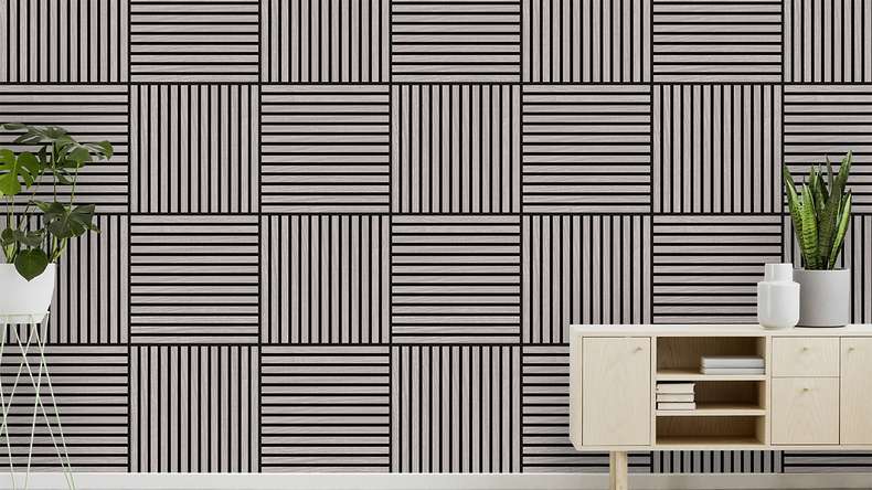 pannello acustico planeo - MixWall Timber Touch Velen Oak 52 x 52 cm | impiallacciato in vero legno (PLMW-20011A)